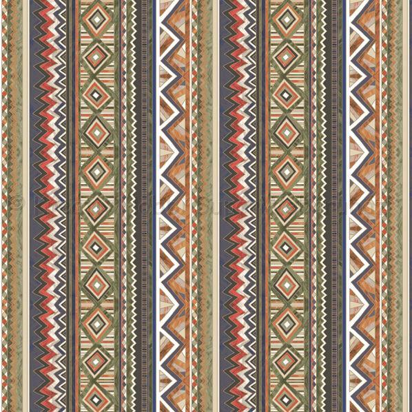 Szalvéta - csíkok, grafikai minták - Ethnic Graphics in Stripes