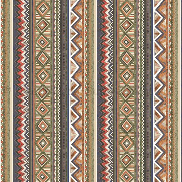 Szalvéta - csíkok, grafikai minták - Ethnic Graphics in Stripes