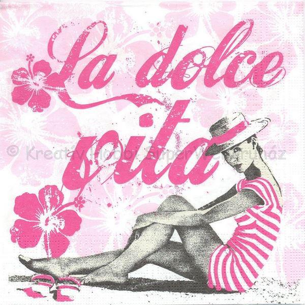 Szalvéta - édes élet - La Dolce Vita