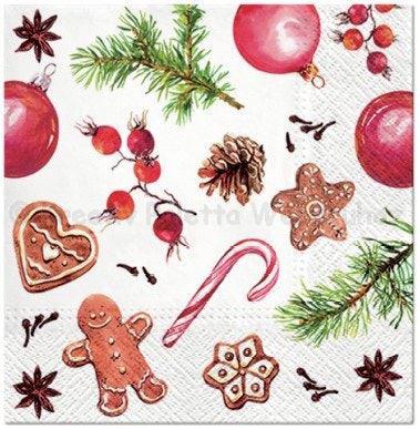 Szalvéta - édességek