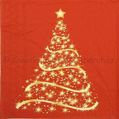 Szalvéta - fenyő sziluett