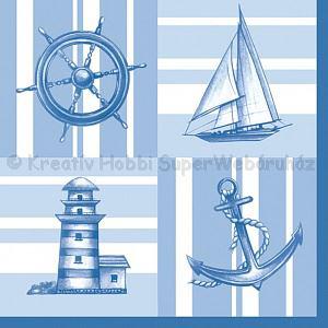 Szalvéta - hajózás