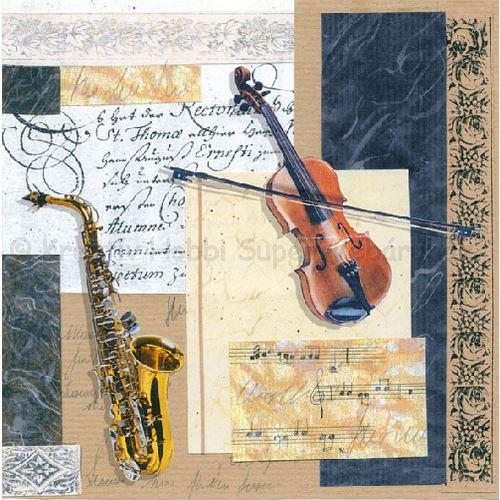 Szalvéta - hegedű, szaxofon  - music