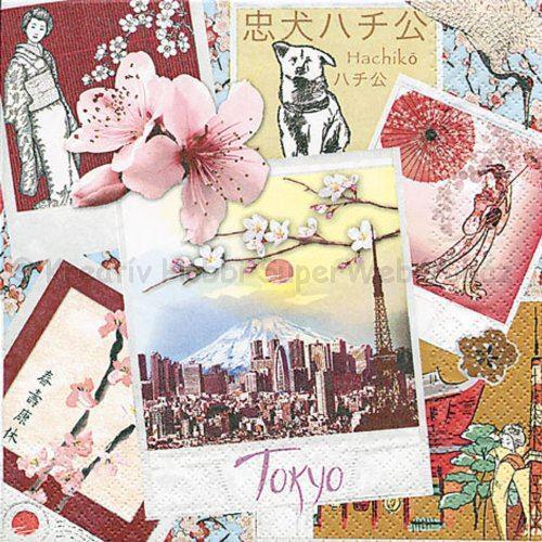 Szalvéta - Japán, Tokió