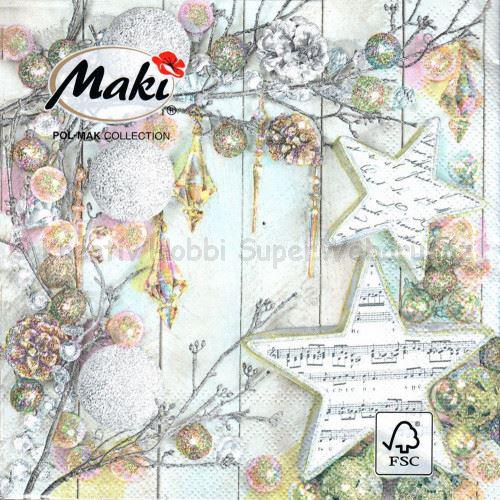 Szalvéta - karácsonyi függők