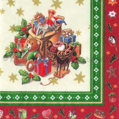 Szalvéta - karácsonyi játékok