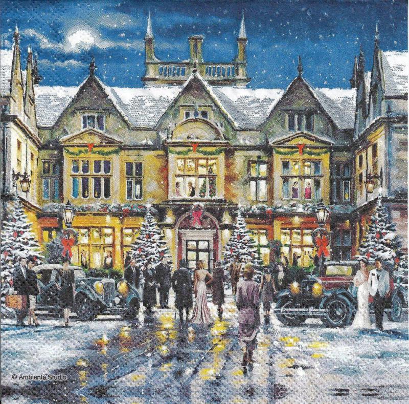 Szalvéta - karácsonyi parti