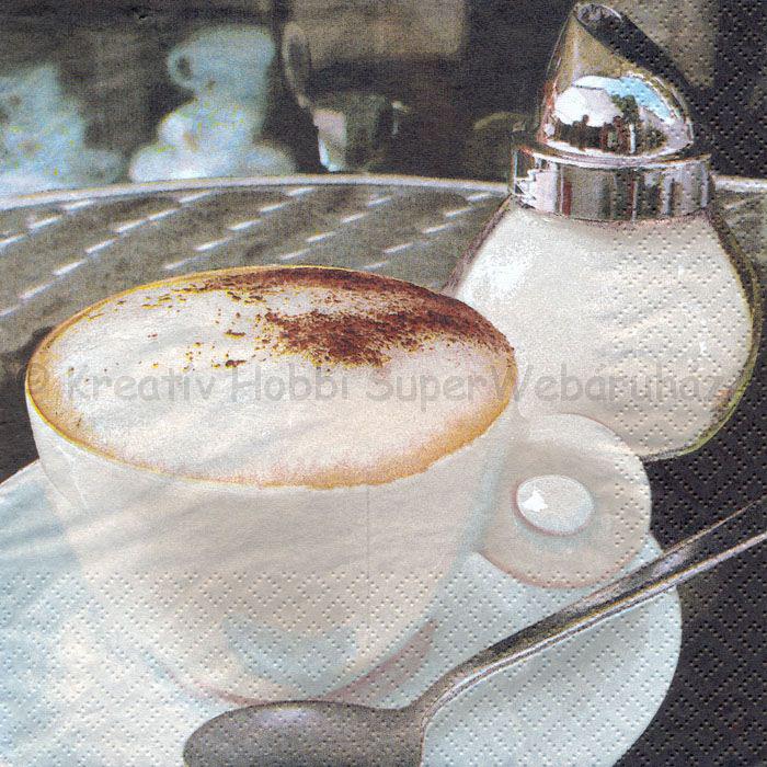 Szalvéta - kávé 4