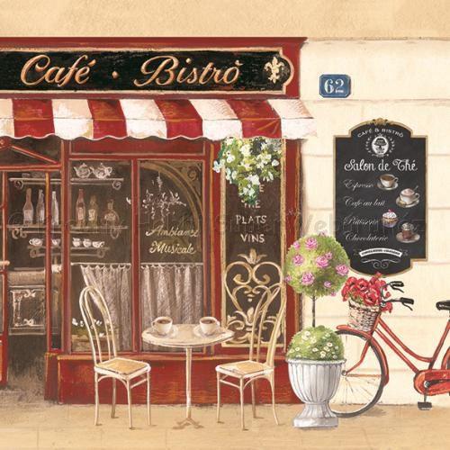 Szalvéta - kávézó - Cafe' Bistrot