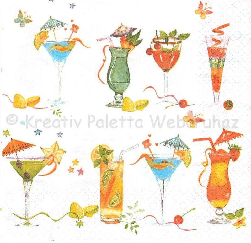 Szalvéta - koktélok