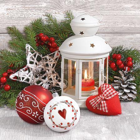 Szalvéta - lámpás