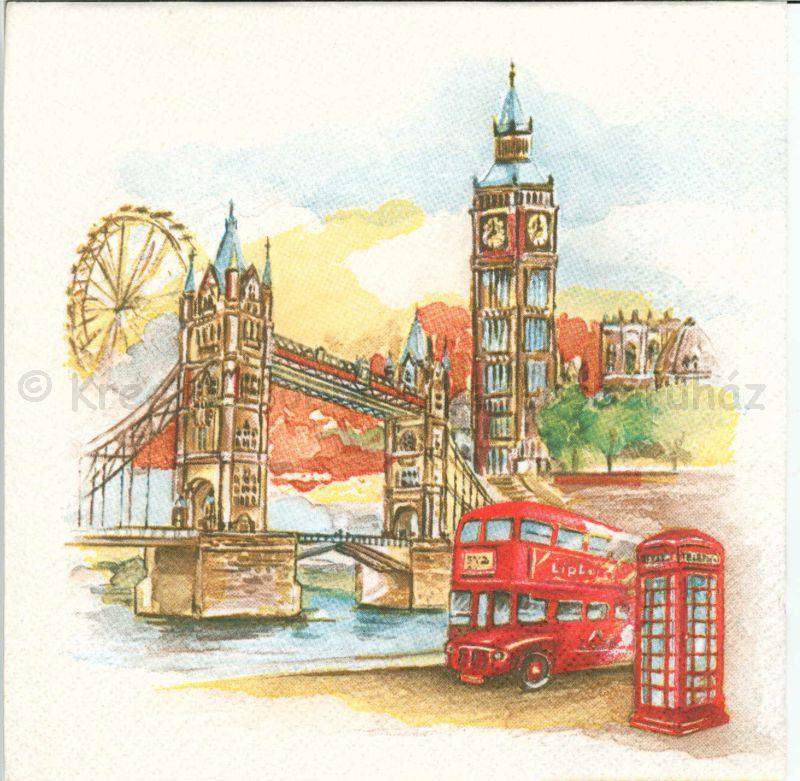 Szalvéta - London