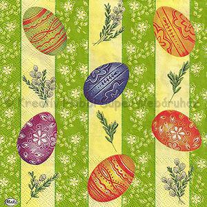 Szalvéta - mintás tojások