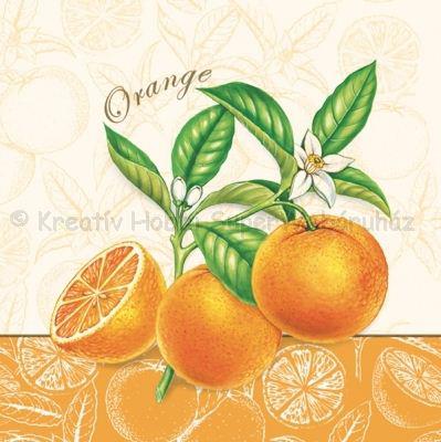 Szalvéta - narancs