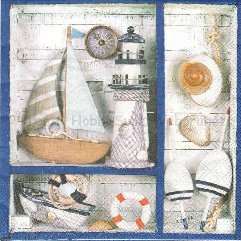 Szalvéta - ödvözöljük a fedélzeten - Welcome On Board