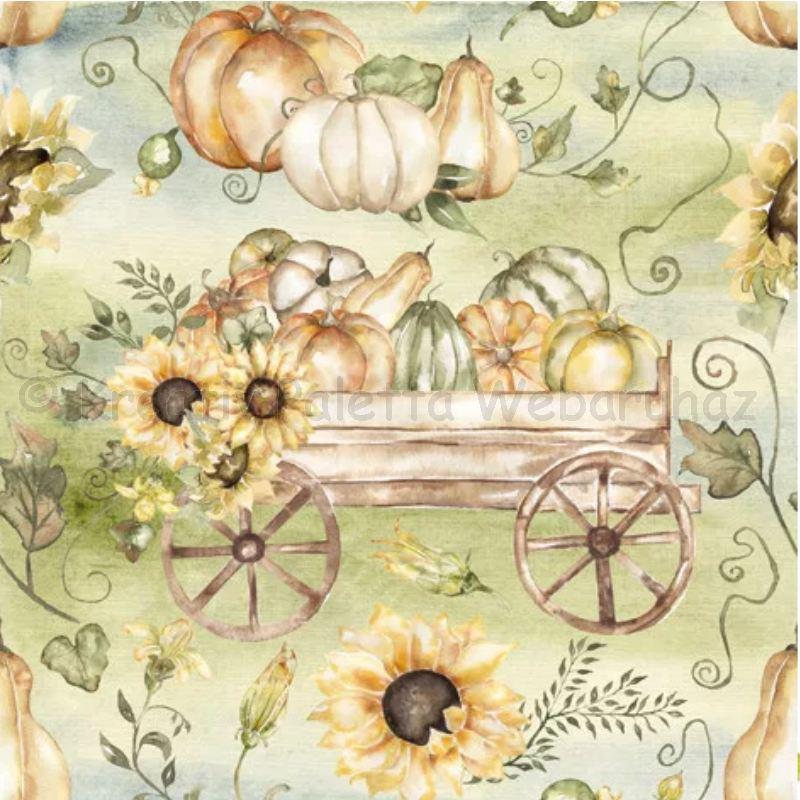 Szalvéta - őszi betakarítás