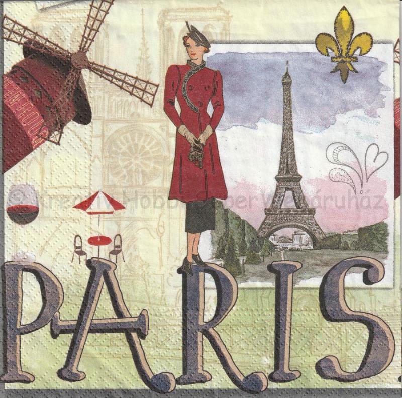 Szalvéta - Párizs nevezetességei - Paris