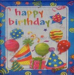 Szalvéta - parti, boldog születés napot 1