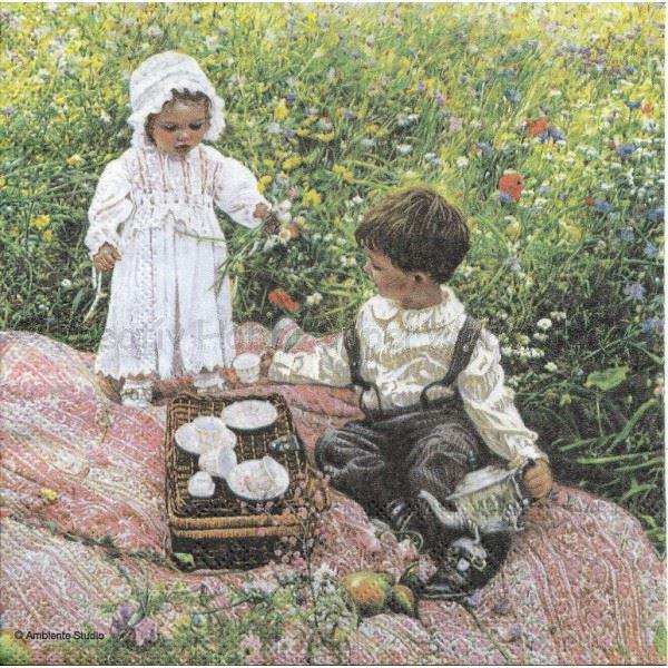 Szalvéta - piknik - Picknick