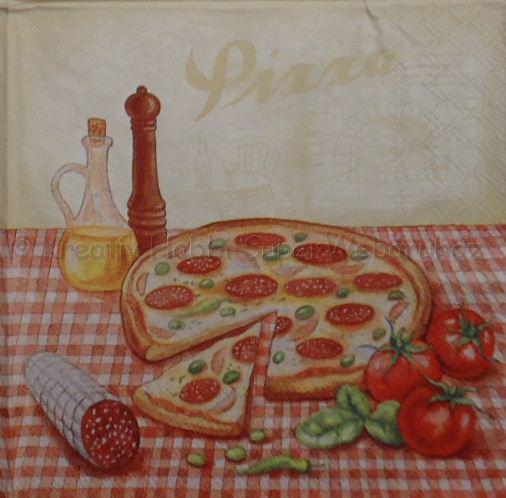 Szalvéta - pizza