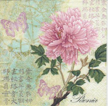 Szalvéta - pünkösdi rózsa