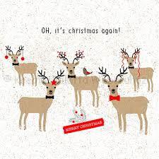 Szalvéta - rénszarvasok