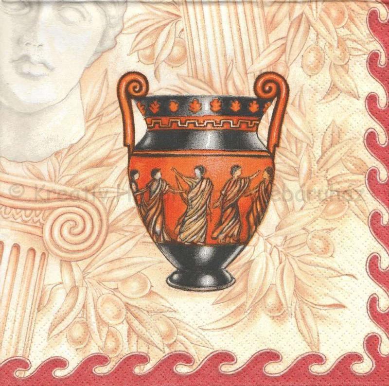 Szalvéta - római váza -Roman Vase