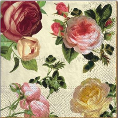 Szalvéta - rózsák - Rosalia 