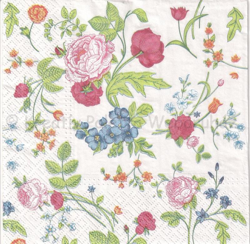 Szalvéta - rózsák tánca