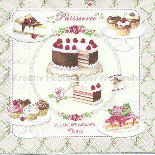 Szalvéta - sütemény, torta