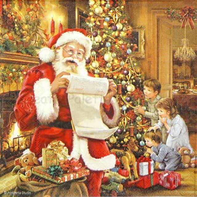 Szalvéta - szenteste - Christmas Eve