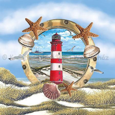 Szalvéta - világítótorony - Lighthouse In Partridge