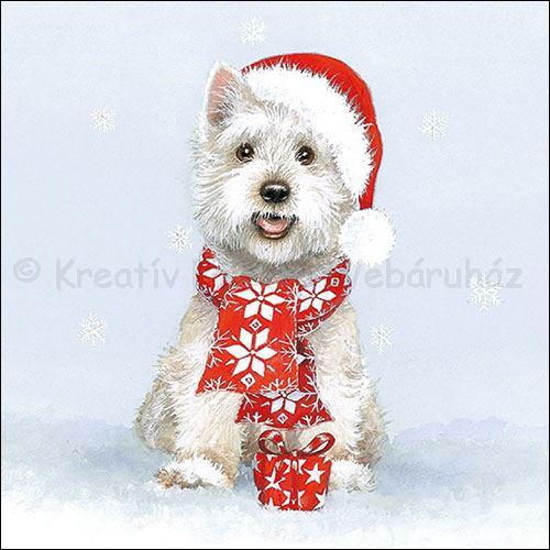 Szalvéta - Westie