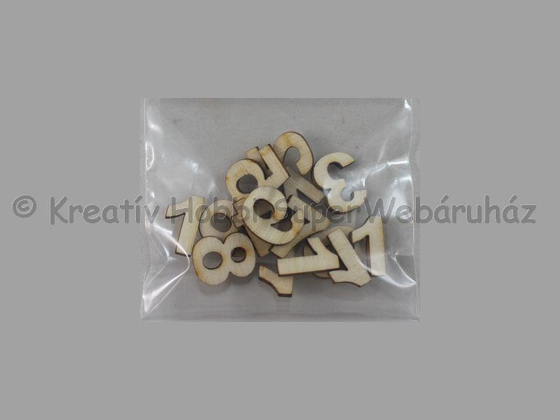 Számkészlet óralaphoz 1,5 cm