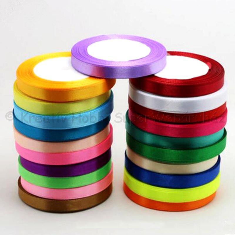 Szatén szalag 10 mm széles
