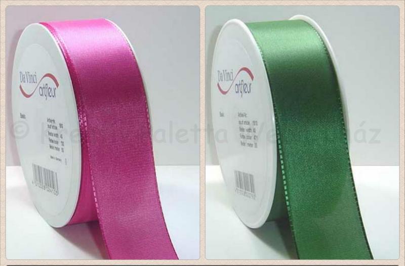 Szatén szalag kétoldalas 25 mm