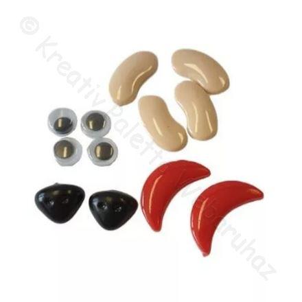 Szem-Száj-Fül-Orr 12 db-os szett