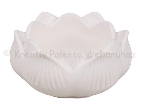 Szilikon forma - lótuszvirág tál