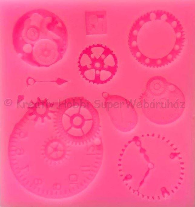 Szilikon öntőforma - fogaskerekek