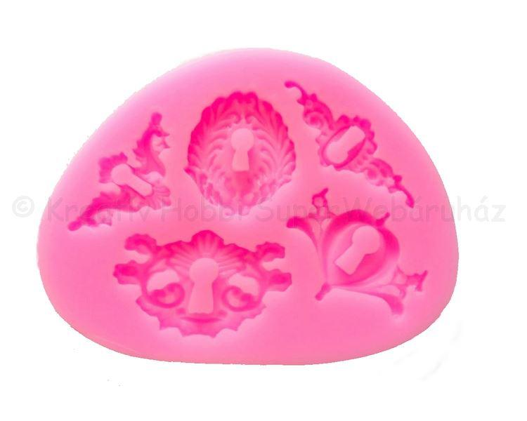 Szilikon öntőforma - kulcslyukak