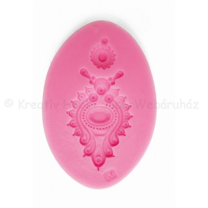 Szilikon öntőförma - medál