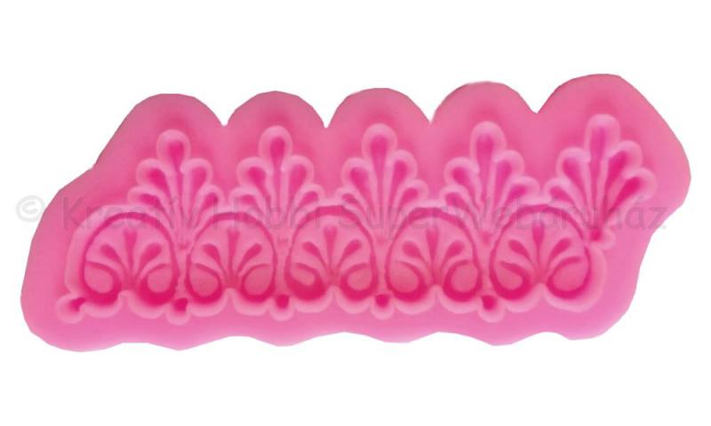 Szilikon öntőforma - sorminta 1.