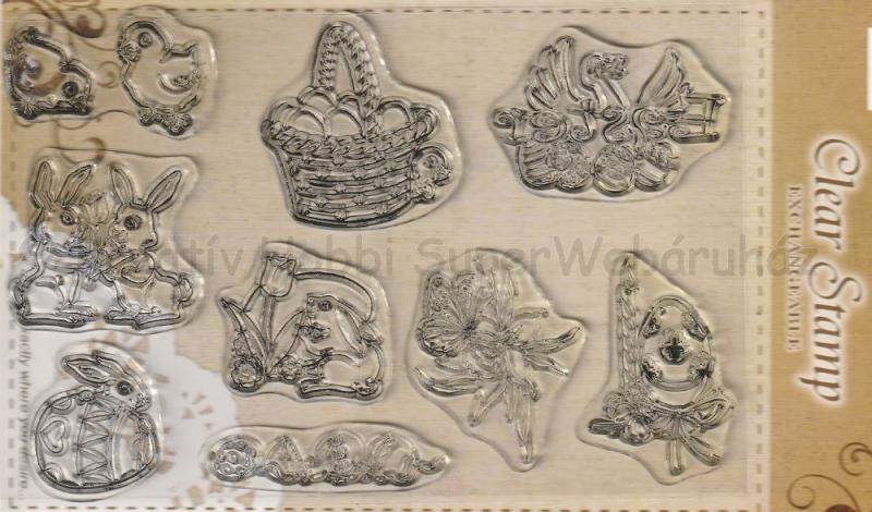 Szilikon pecsételő - húsvét