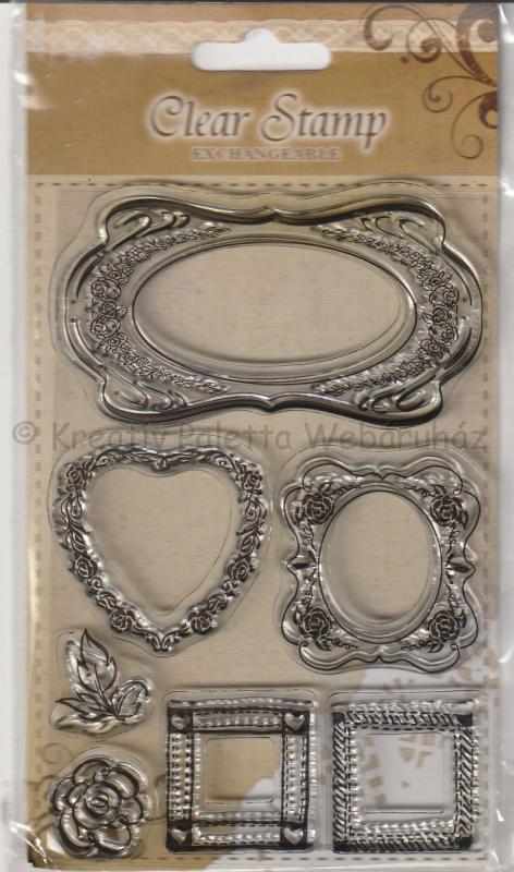 Szilikon pecsételő - keretek