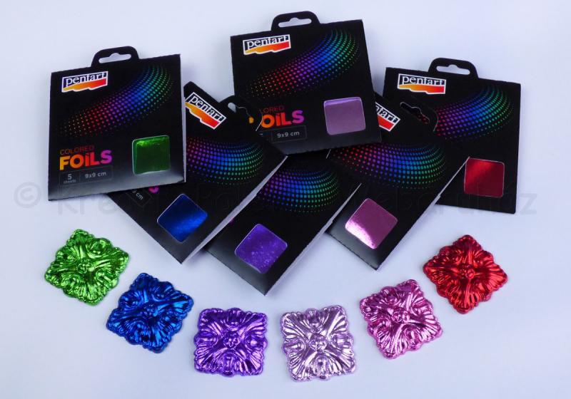 Színes fólia lap 5 db/cs