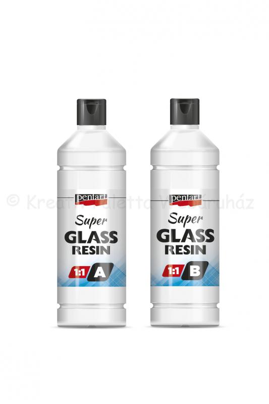 Szuper üveggyanta szett 125 + 125 ml