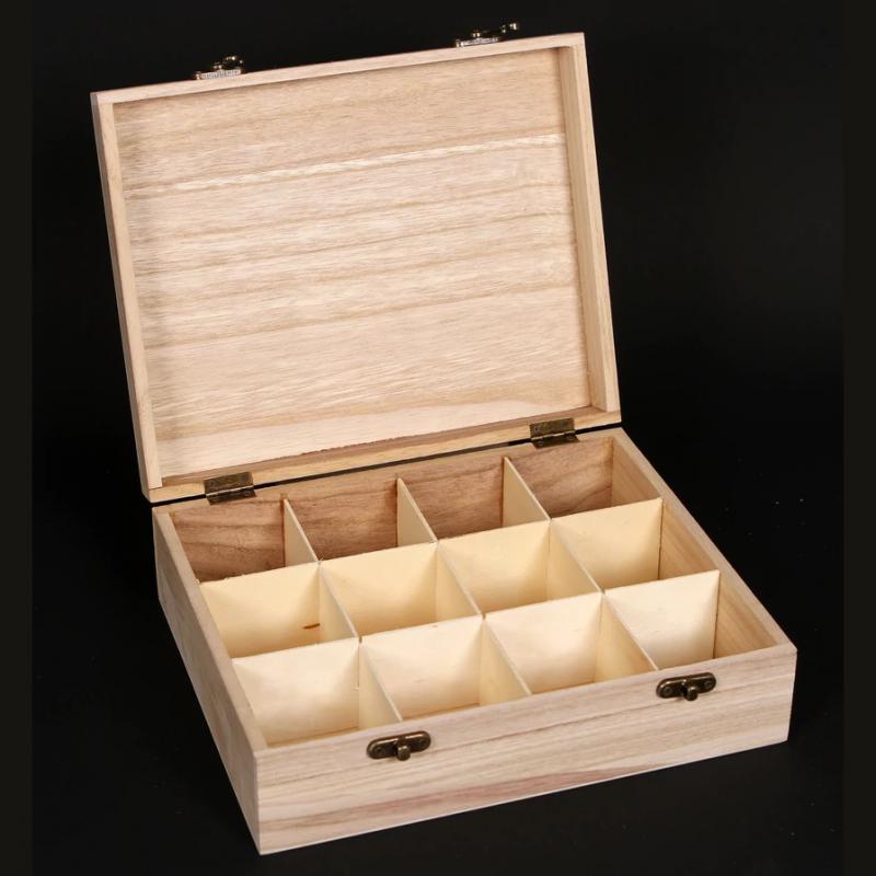 Teafiltertartó, 12 rekeszes 23 x 15 x 9 cm