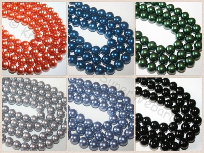 Tekla gyöngy 8 mm 25 db