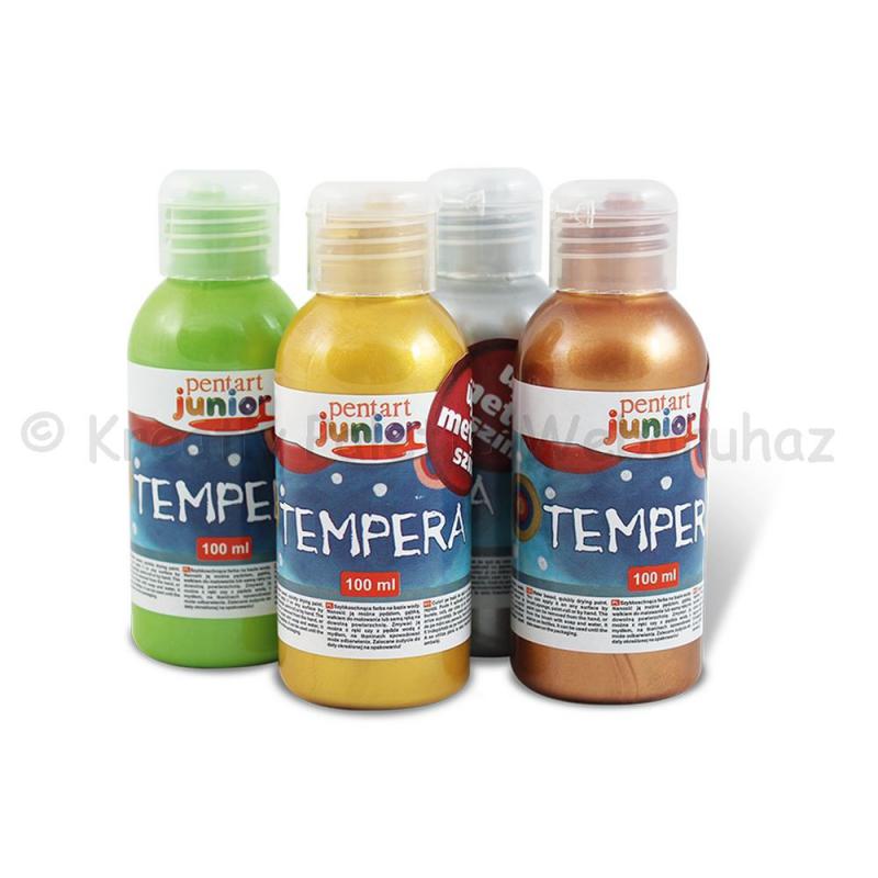 Tempera JUNIOR 100 ml - metál