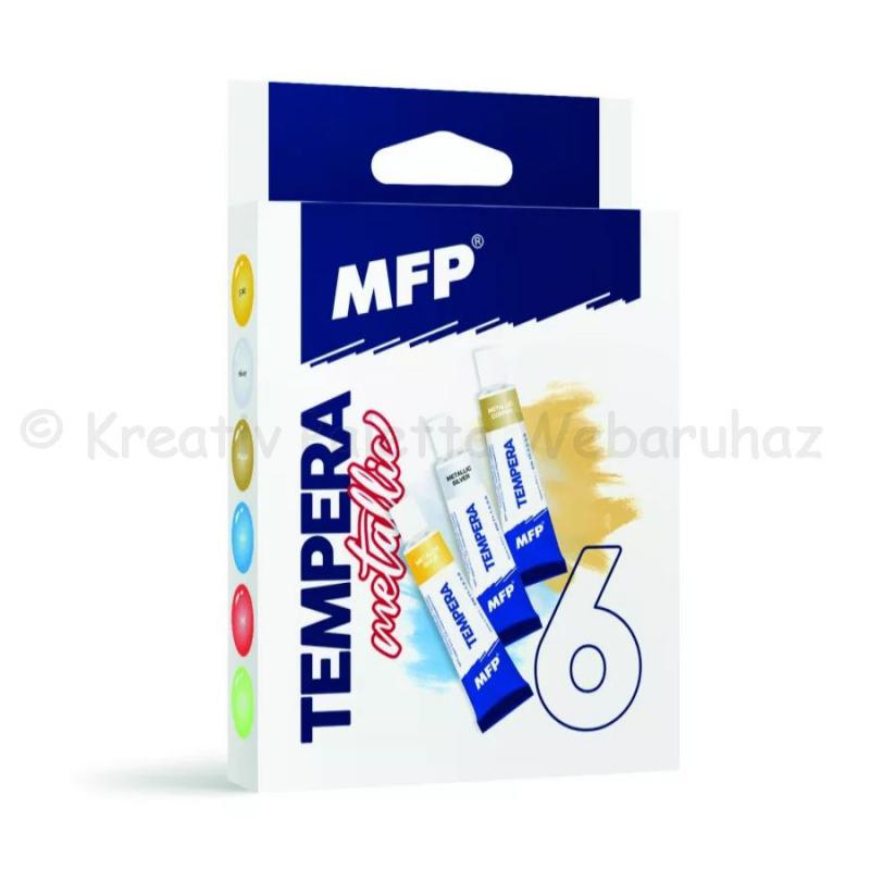 Tempera tubusos 6 x 12 ml - METÁL színek MFP